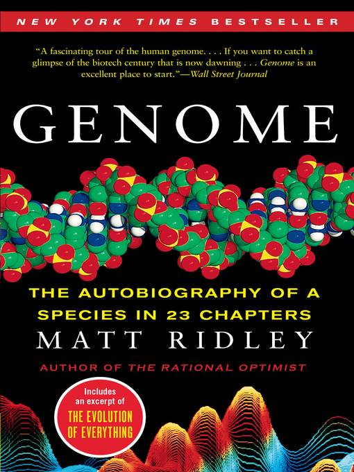 Title details for Genome by Matt Ridley - Wait list